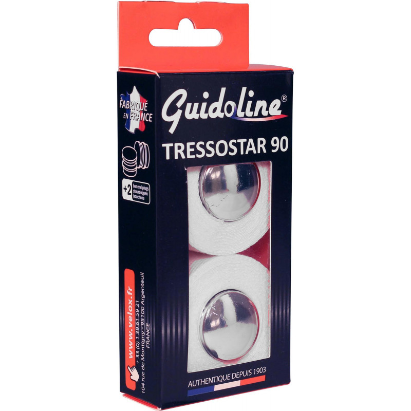 Guidoline Velox Tressostar 90 - Blanc (la paire) Velox G900K Guidoline® Guidoline Velox Tressostar 90 - Blanc (la paire) Velox G900K Guidoline®