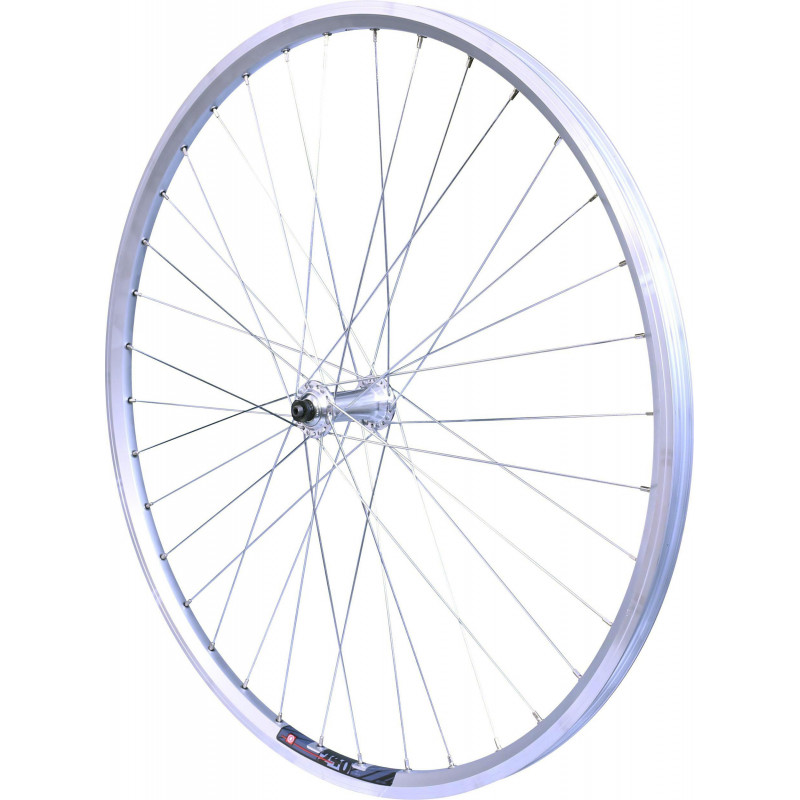 Front wheel Mach1 M260 Silver - 28" - Shimano QC300 CenterLock - Quick release