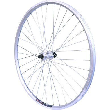 Rear wheel Mach1 M260 Silver - 28" - Shimano QC300 CenterLock K7 9/10/11V - Quick release