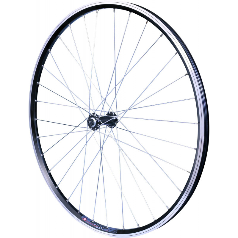 Front wheel Mach1 M260 Black - 28" - Shimano QC300 CenterLock - Quick release