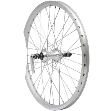Rear wheel Mach1 ER-10 Silver - 20" - Velox Urban RL 5/6/7V - Quick release