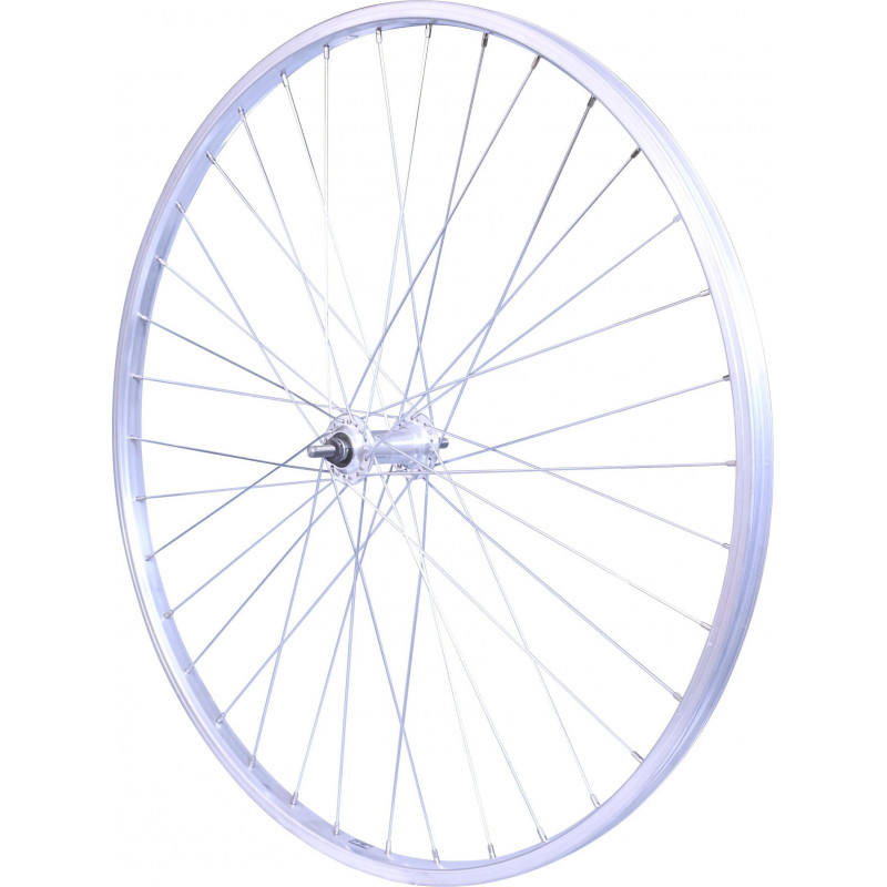 Front wheel Mach1 M110 Silver - 28" - Velox Urban - Nuts Front wheel Mach1 M110 Silver - 28" - Velox Urban - Nuts