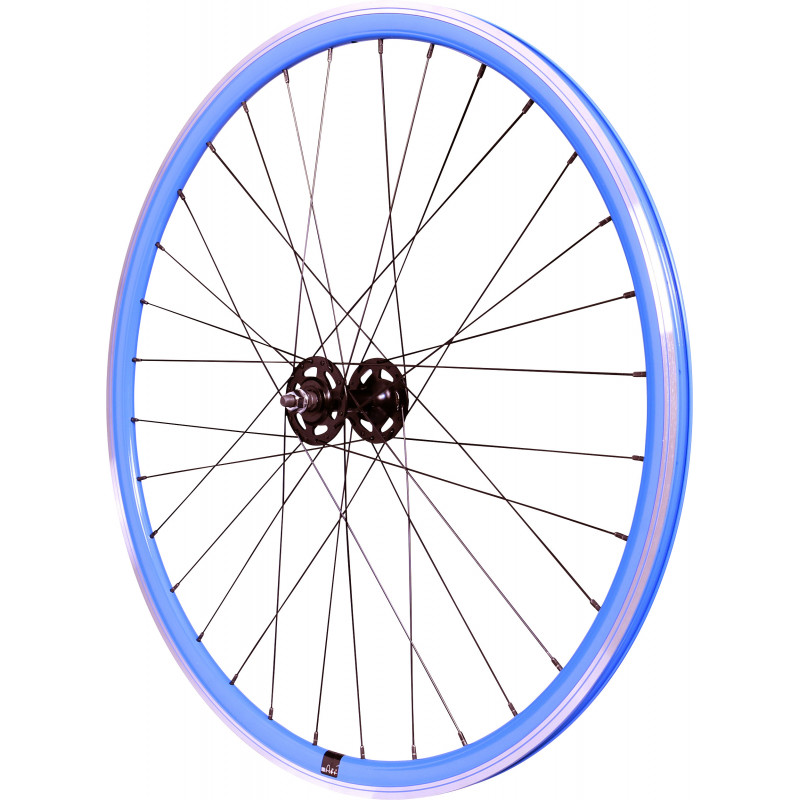 Front wheel Mach1 550 Blue - Velox Track - Nuts Front wheel Mach1 550 Blue - Velox Track - Nuts