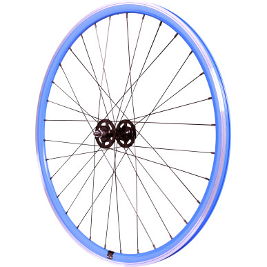 Front wheel Mach1 550 Blue - Velox Track - Nuts