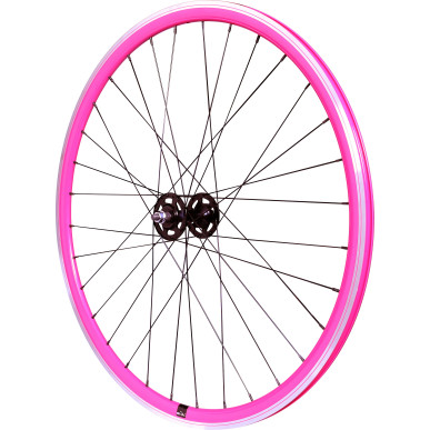 Front wheel Mach1 550 Pink - Velox Track - Nuts
