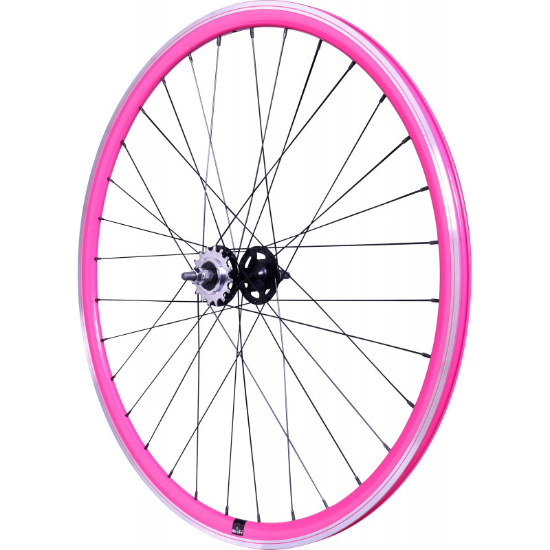Roue Arrière Mach1 550 Rose - Velox Track Flip/Flop Velox WHPISTPINK1 Roues