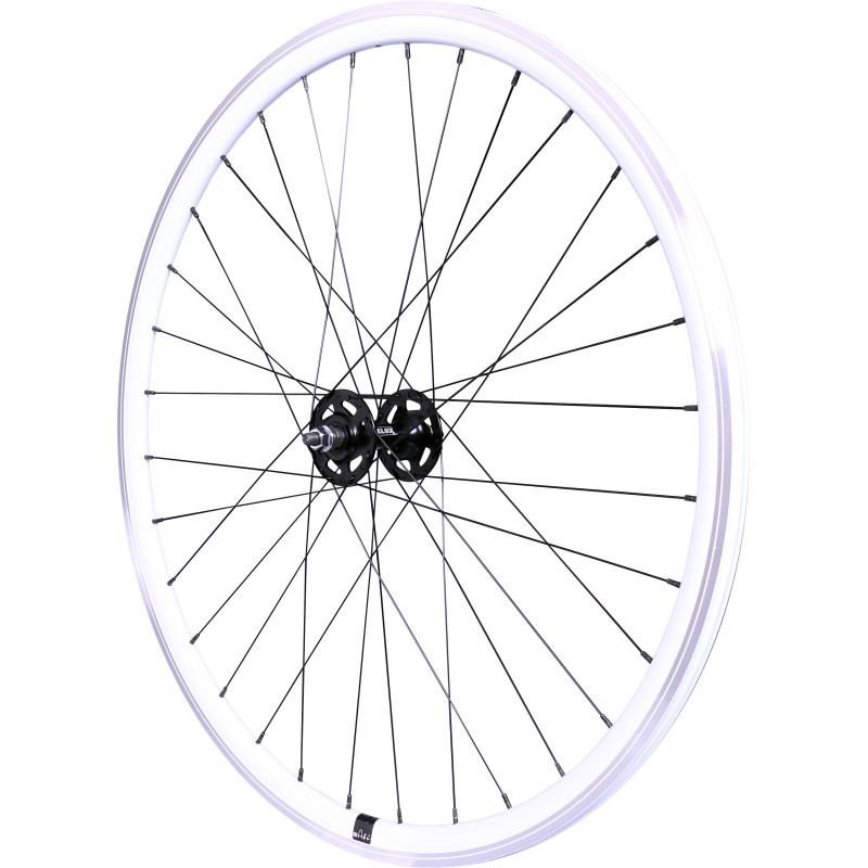 Front wheel Mach1 550 White - Velox Track - Nuts