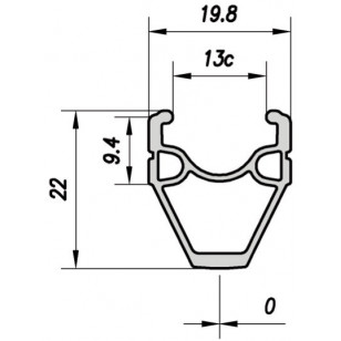 Rim Mach1 Omega 700C