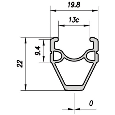 Rim Mach1 Omega 700C