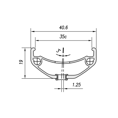 Rim Mach1 Trucky 35 - 27.5"