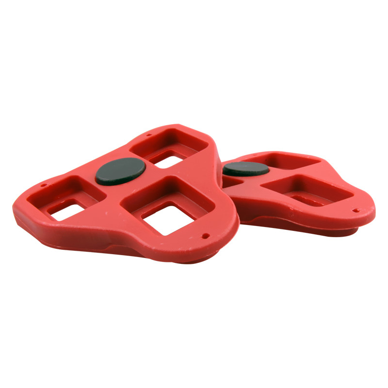 Cleats Velox compatibles Pedals Look Delta - Red 9° (pair)