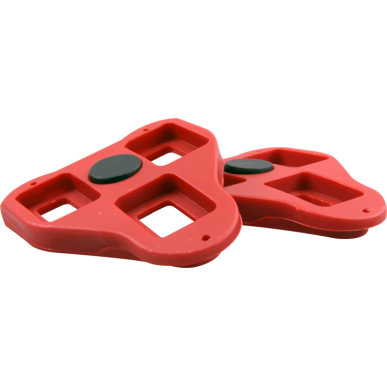 Cleats Velox compatibles Pedals Look Delta - Red 9° (pair)