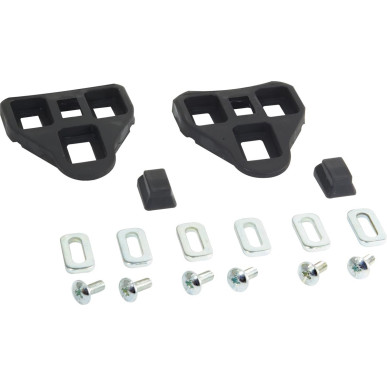 Cleats Velox compatibles Pedals Look Delta - Black 0° (pair)