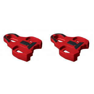 Cales Velox compatibles Pédales Look Keo - Rouge 9° (la paire) Velox V790 Accessoires