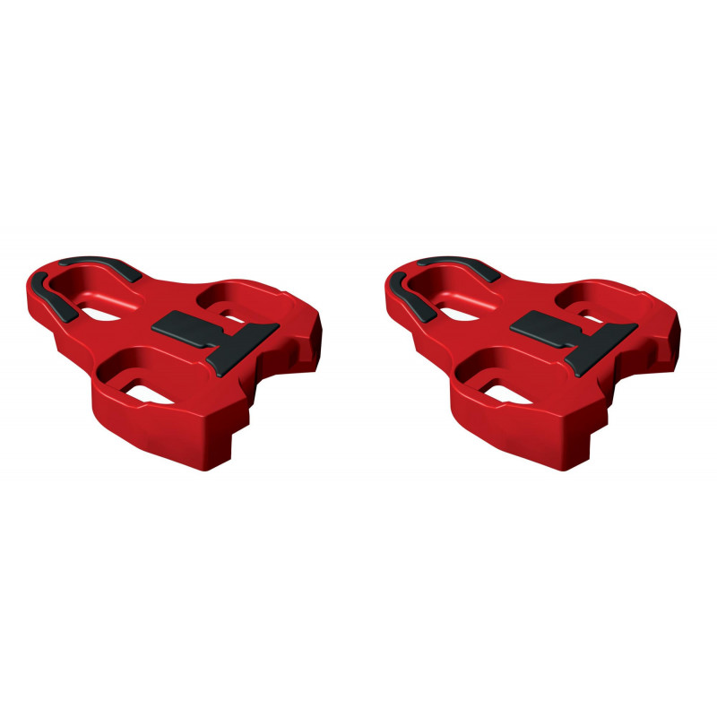 Cleats Velox compatibles Pedals Look Keo - Red 9° (pair) Cleats Velox compatibles Pedals Look Keo - Red 9° (pair)
