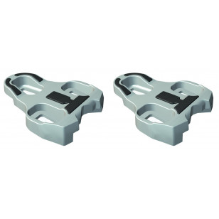 Calas Velox compatibles con pedales Look Keo - Gris 4,5° (par)