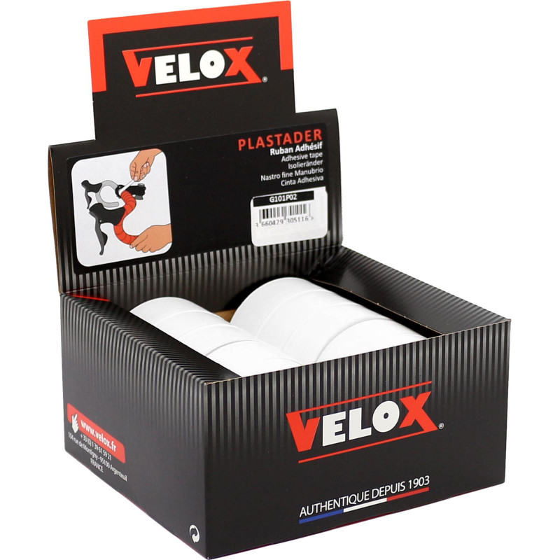 Plastader 101- Blanc x10 Rouleaux Velox G101P02 Guidoline®