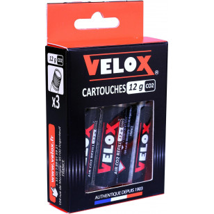 Cartouche CO2 Velox - 12g (Lot de 3) Velox RCO2 Réparation