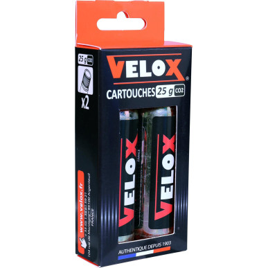 CO2 cartridge Velox - 25g (set of 2)
