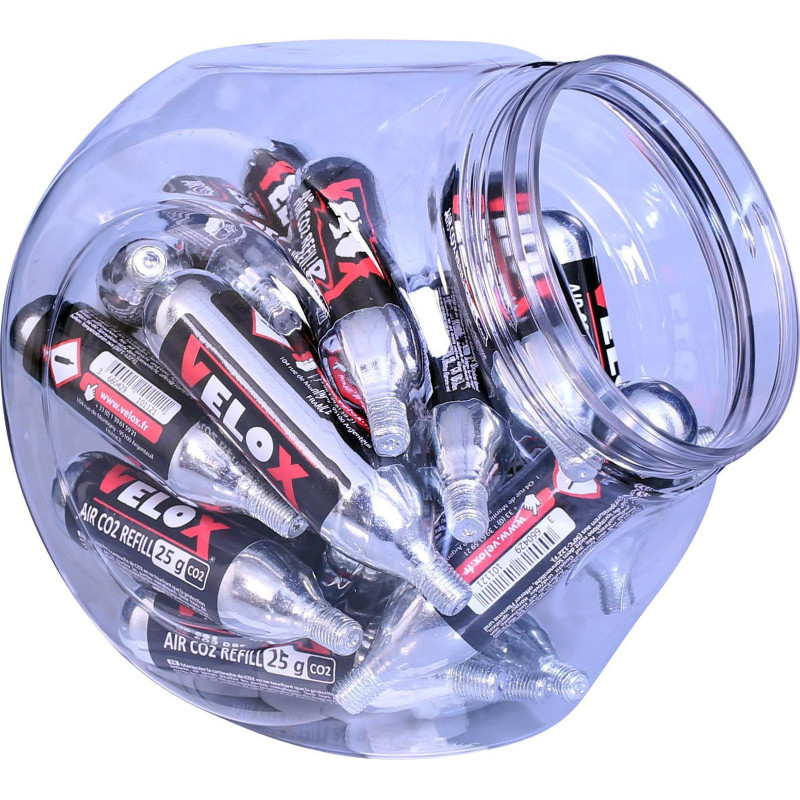 CO2 cartridge Velox - 25g (jar of 25)