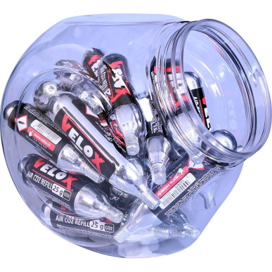 CO2 cartridge Velox - 25g (jar of 25)