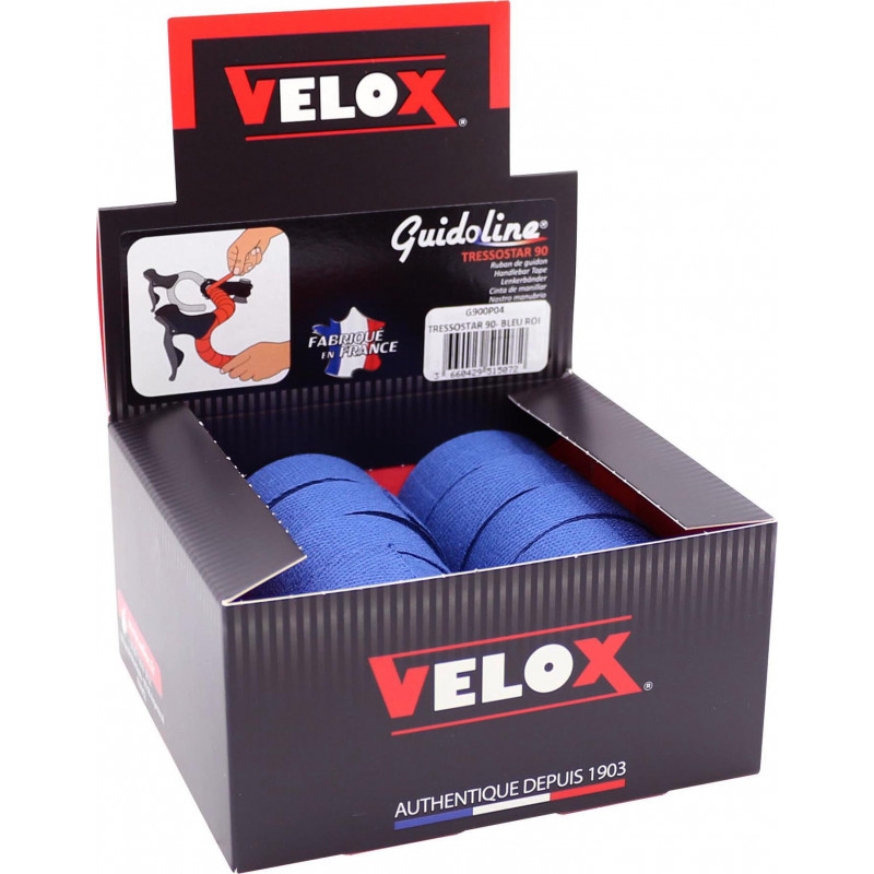 Guidoline Velox Tressostar 90 - Bleu Royal (Présentoir x10) Velox G900 Guidoline®