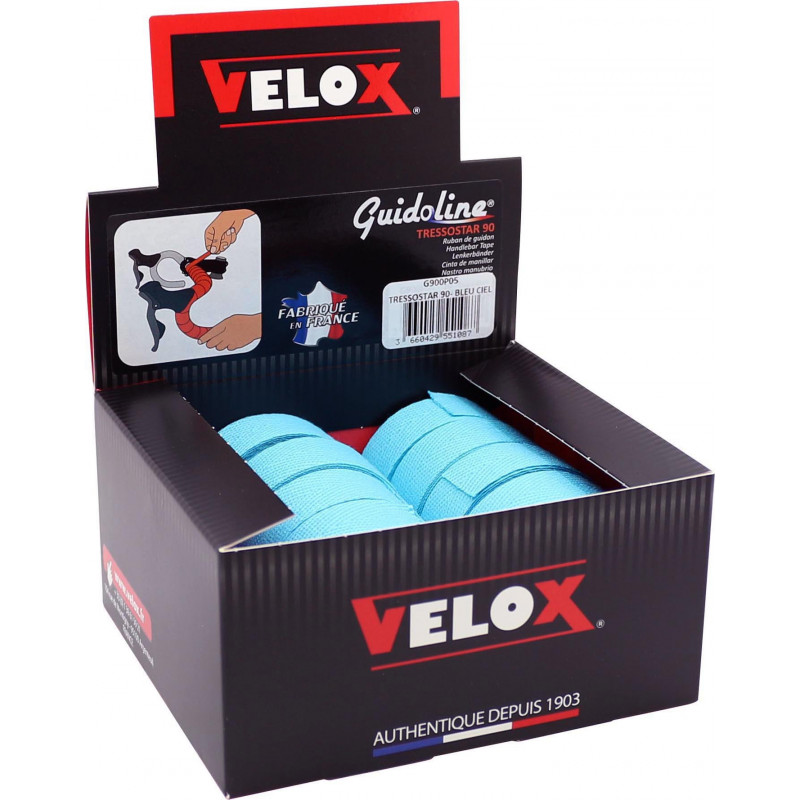Guidoline Velox Tressostar 90 - Bleu Caraïbes (Présentoir x10) Velox G900 Guidoline®
