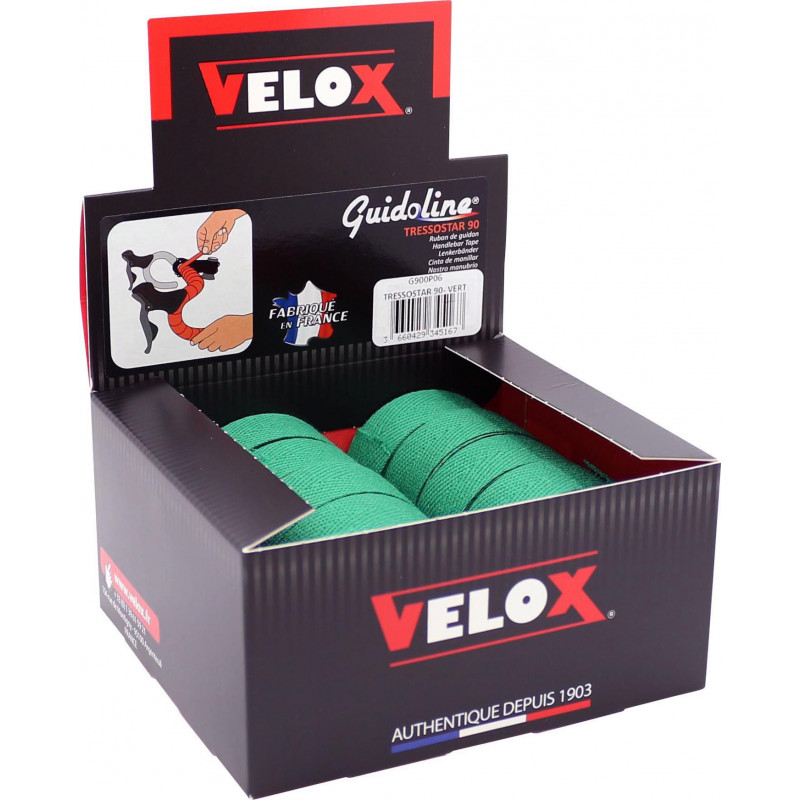 Guidoline Velox Tressostar 90 - Vert Sapin (Présentoir x10) Velox G900 Guidoline®