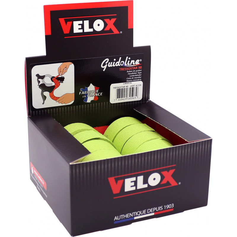 Guidoline Velox Tressostar 90 - Vert Acide (Présentoir x10) Velox G900 Guidoline®