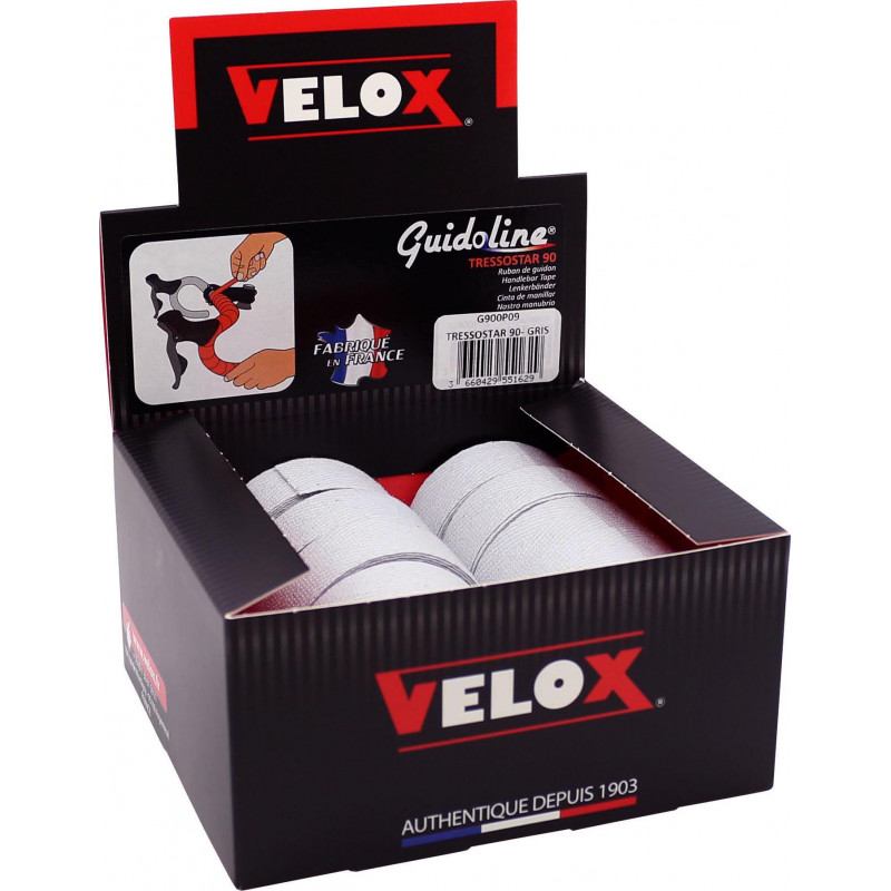 Guidoline Velox Tressostar 90 - Gris (Présentoir x10) Velox G900 Guidoline®