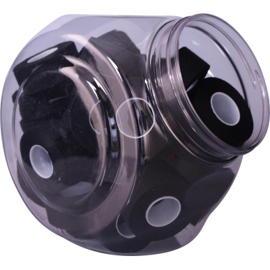 Guidoline Velox Tressostar 90 - Black (Jar of 30) Velox G900J Guidoline®