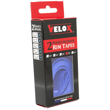 Rim tape PVC Velox - MTB 20" - 18mm (pair)