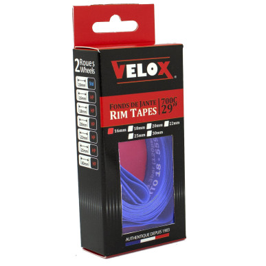 Rim tape PVC Velox - MTB 29" - 16mm (pair) Velox F700 Rim tapes