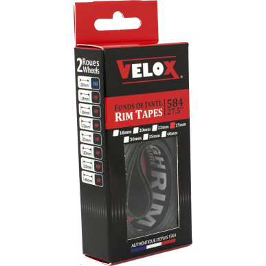 Rim tape high pressure Velox - MTB 27.5" - 25mm (pair)