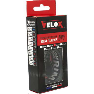 Rim tape high pressure Velox - MTB 27.5" - 22mm (pair)