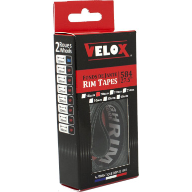 Rim tape high pressure Velox - MTB 27.5" - 20mm (pair)