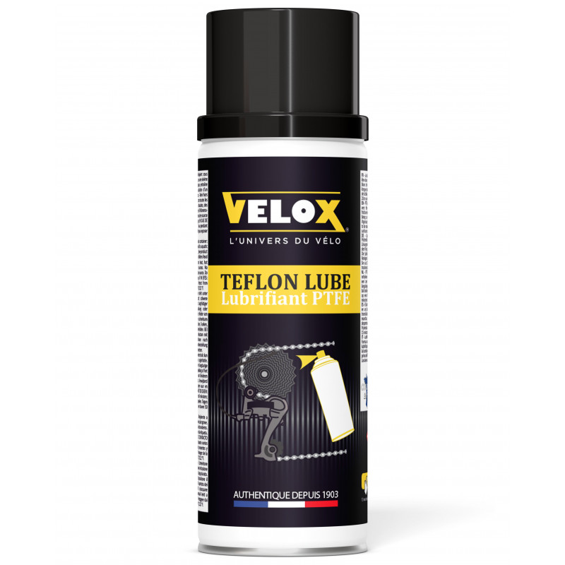 Lubrifiant Chaine Velox Teflon/PTFE - Toutes Conditions - 200ml Velox E200 Entretien