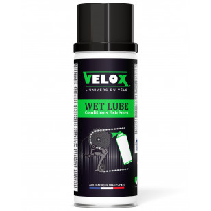 Lubrifiant Chaine Velox WET LUBE - Conditions Extrêmes - 200ml Velox E200 Entretien