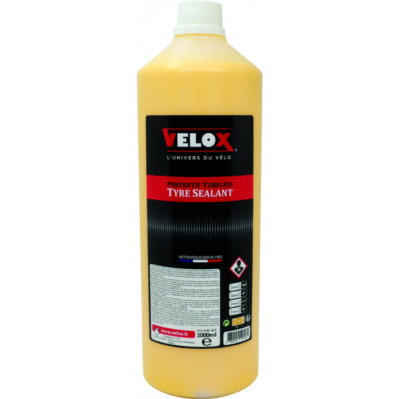 Tubeless preventive puncture-protection sealant "Fast Sealant" Velox - 1L Tubeless preventive puncture-protection sealant "Fast Sealant" Velox - 1L