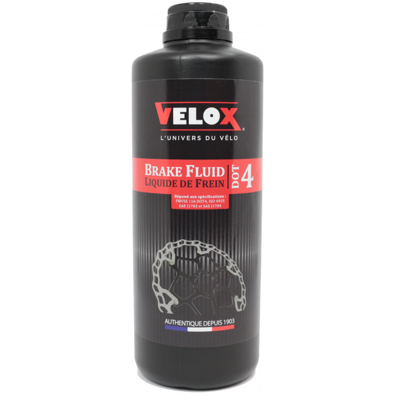 Liquide de Frein Velox - DOT 4 500ml Velox BF500C00 Entretien