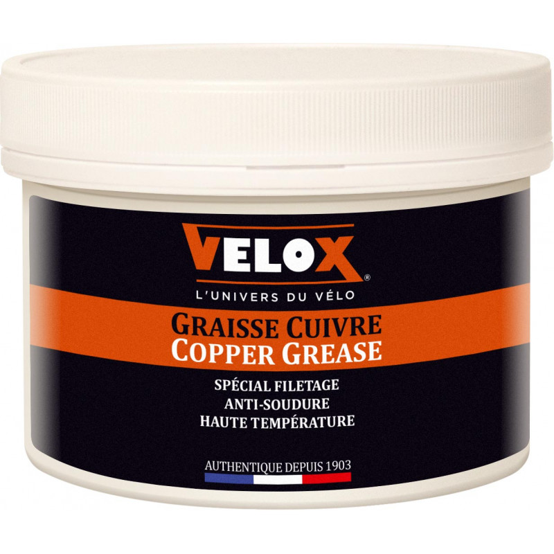 Velox copper anti-seize grease, 350 ml tub