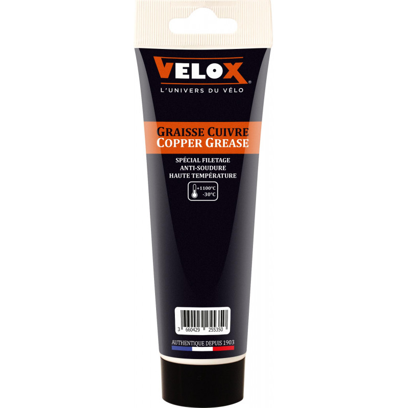 Velox copper anti-seize grease, 100 ml tube