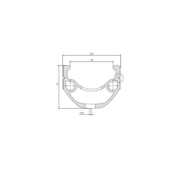 Rim Mach1 ER-10 - 28"