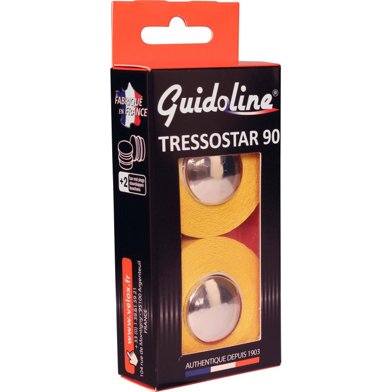 Guidoline Velox Tressostar 90 - Jaune (la paire) Velox G900 Guidoline®