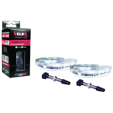 Conversion kit Tubeless Velox Road 700C (pair)