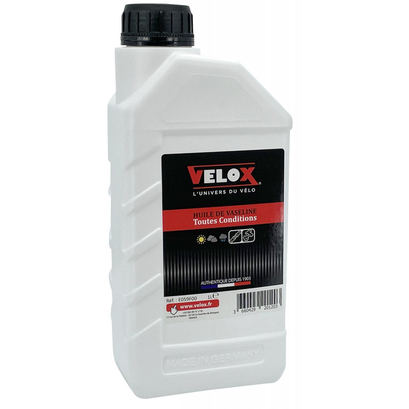 Huile de Vaseline pour chaine Velox - 1L Velox E059 Entretien