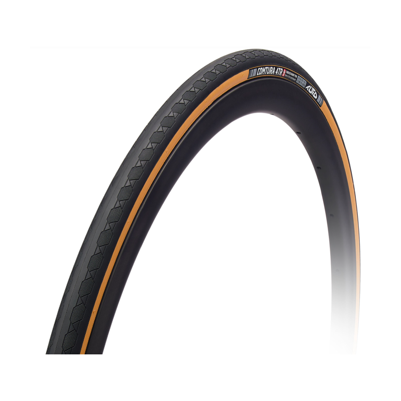 Tyre Tufo Comtura 4TR Tubeless - 28mm - Black/Beige Tyre Tufo Comtura 4TR Tubeless - 28mm - Black/Beige