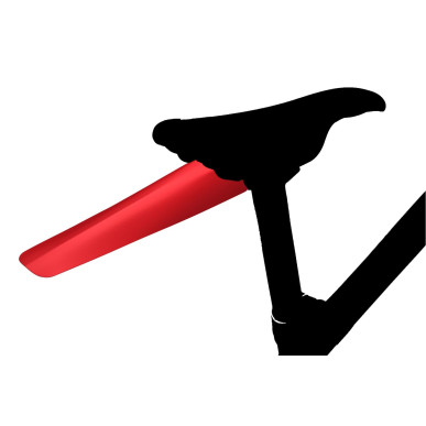 Rear mudguard Velox - Red