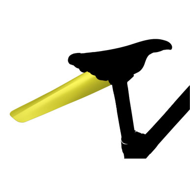 Rear mudguard Velox - Yellow