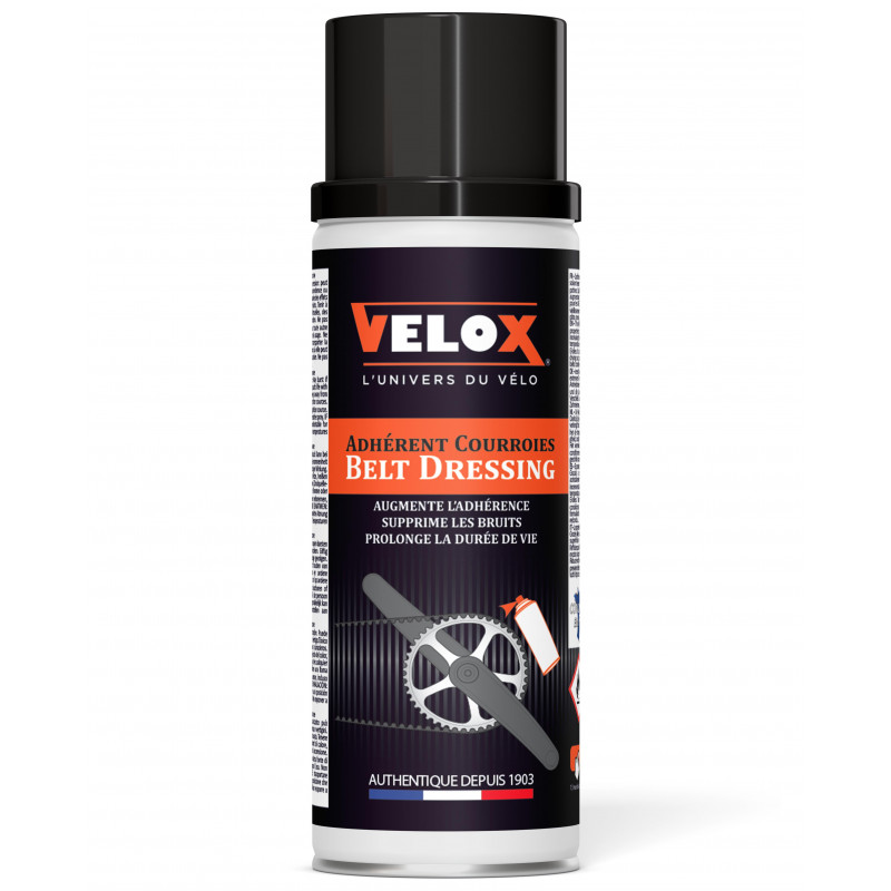 Adhérent Courroies Velox - Belt dressing - Toutes Conditions - 200ml Velox E200 Entretien
